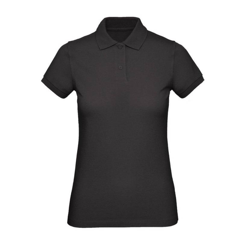 B&c Inspire Polo Damen Schwarz S von B and C