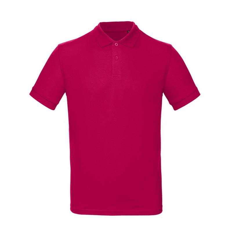 B and C - B&C Inspire Polo, für Herren, Pink, Größe 3XL von B and C