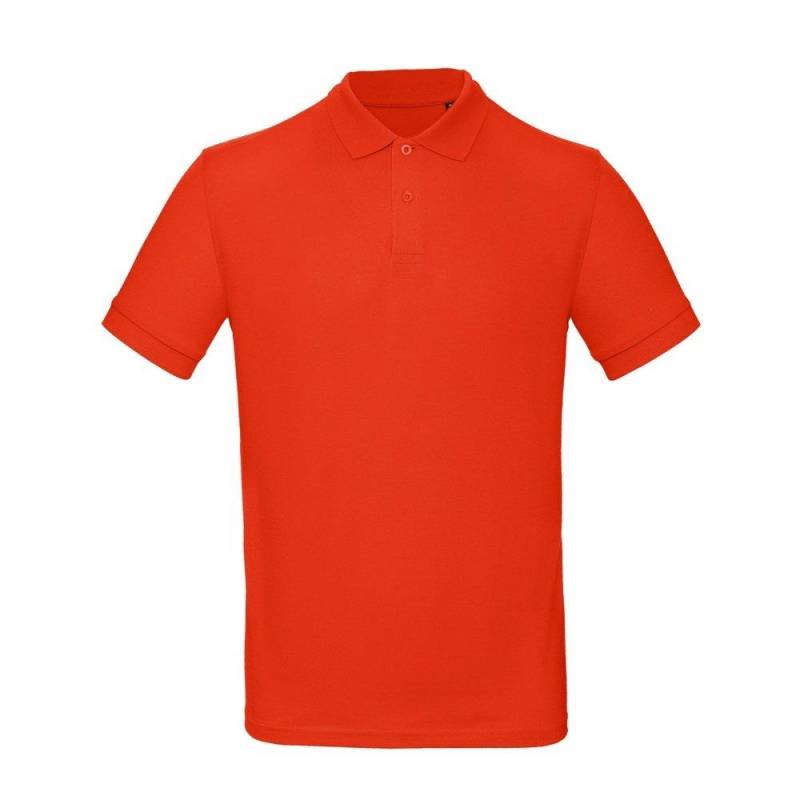 B&c Inspire Polo Herren Rot Bunt M von B and C