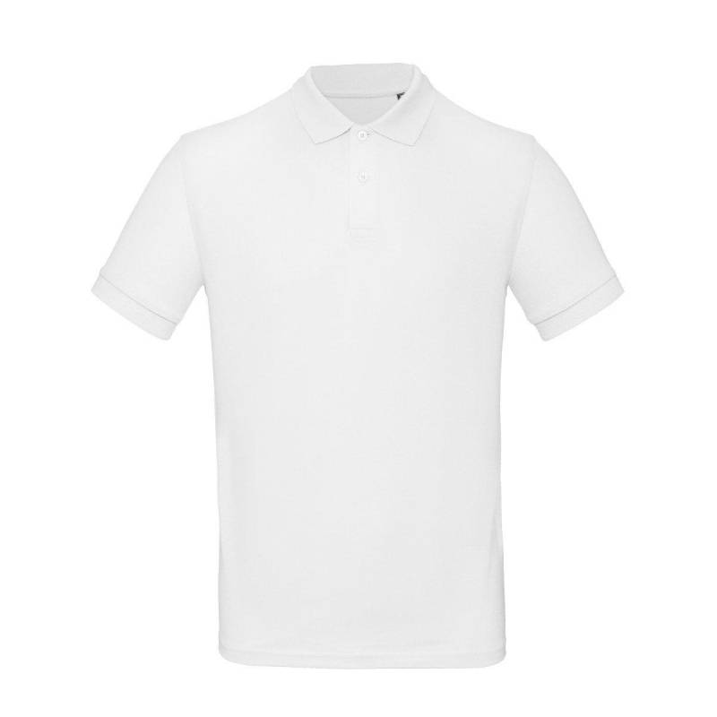 B&c Inspire Polo Herren Weiss 3XL von B and C