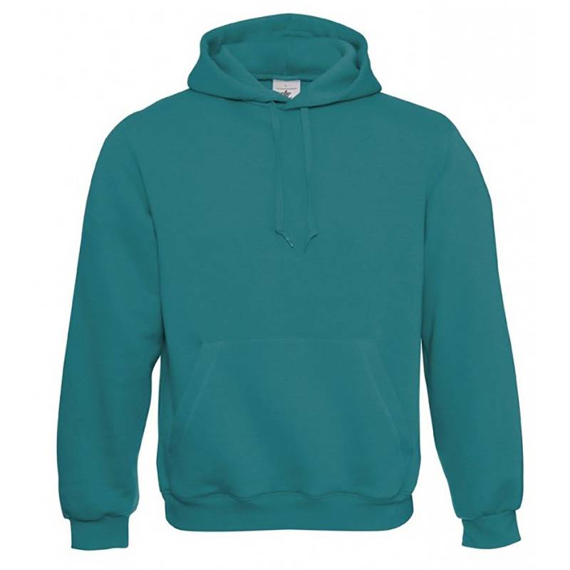 B&c Kapuzenpullover Hoodie Kapuzensweater Herren Horizon Blue XXS von B and C