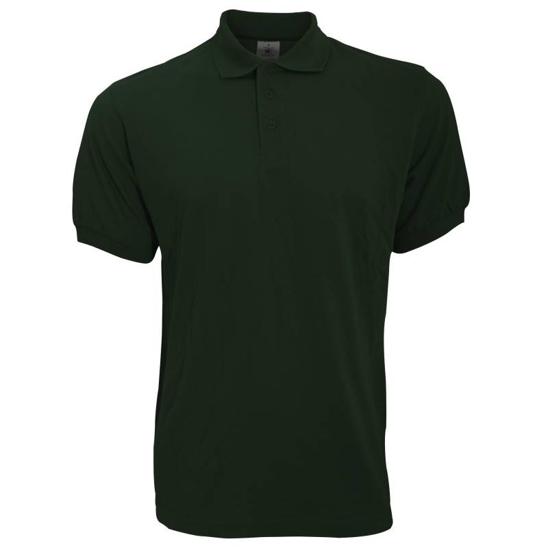 B&c Poloshirt Safran Kurzarm Herren Khaki XL von B and C