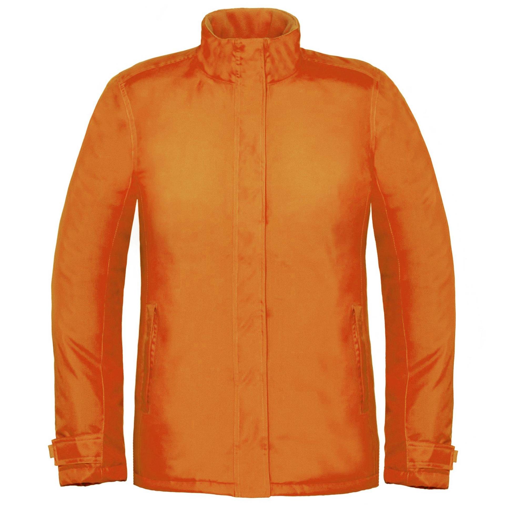 B&c Premium Real+ Thermojacke, Winddicht, Wasserfest Damen Orange XL von B and C