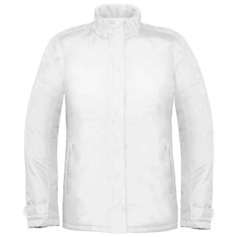 B&c Premium Real+ Thermojacke, Winddicht, Wasserfest Damen Weiss L von B and C