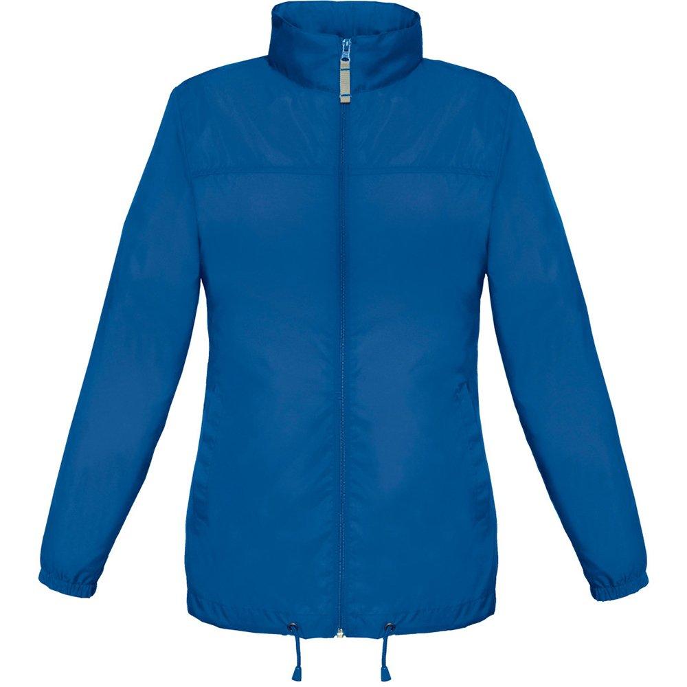 B and C - B&C Sirocco Jacke, Leicht, für Damen, Königsblau, Größe XS von B and C