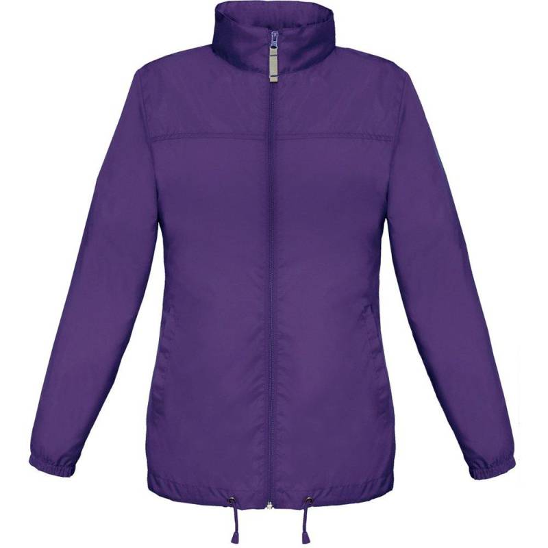 B&c Sirocco Jacke, Leicht Damen Lila XS von B and C