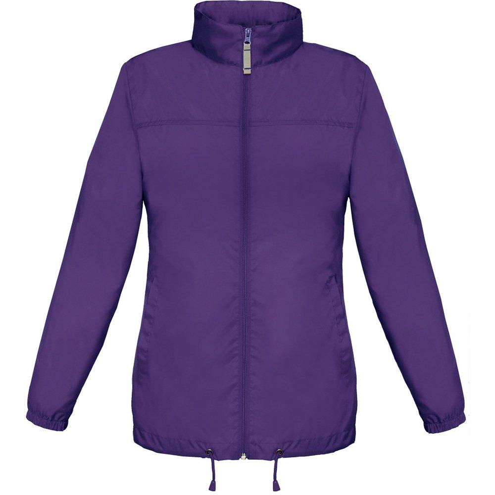 B&c Sirocco Jacke, Leicht Damen Lila XXL von B and C