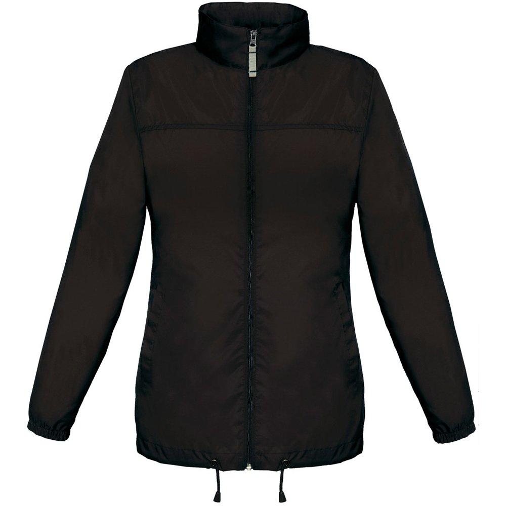 B&c Sirocco Jacke, Leicht Damen Schwarz S von B and C