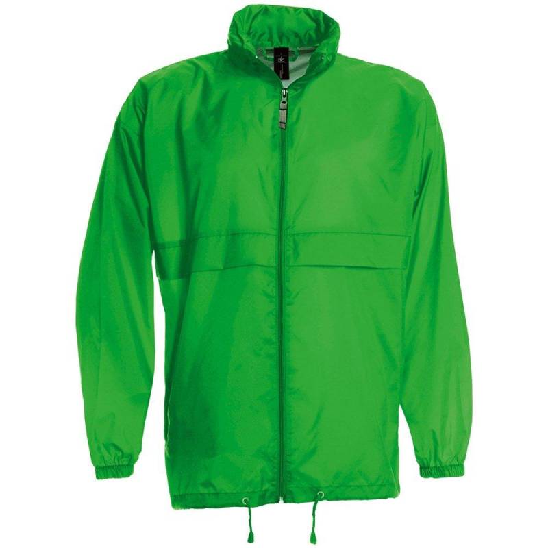 B&c Sirocco Leichte Jacke Herren Grün L von B and C