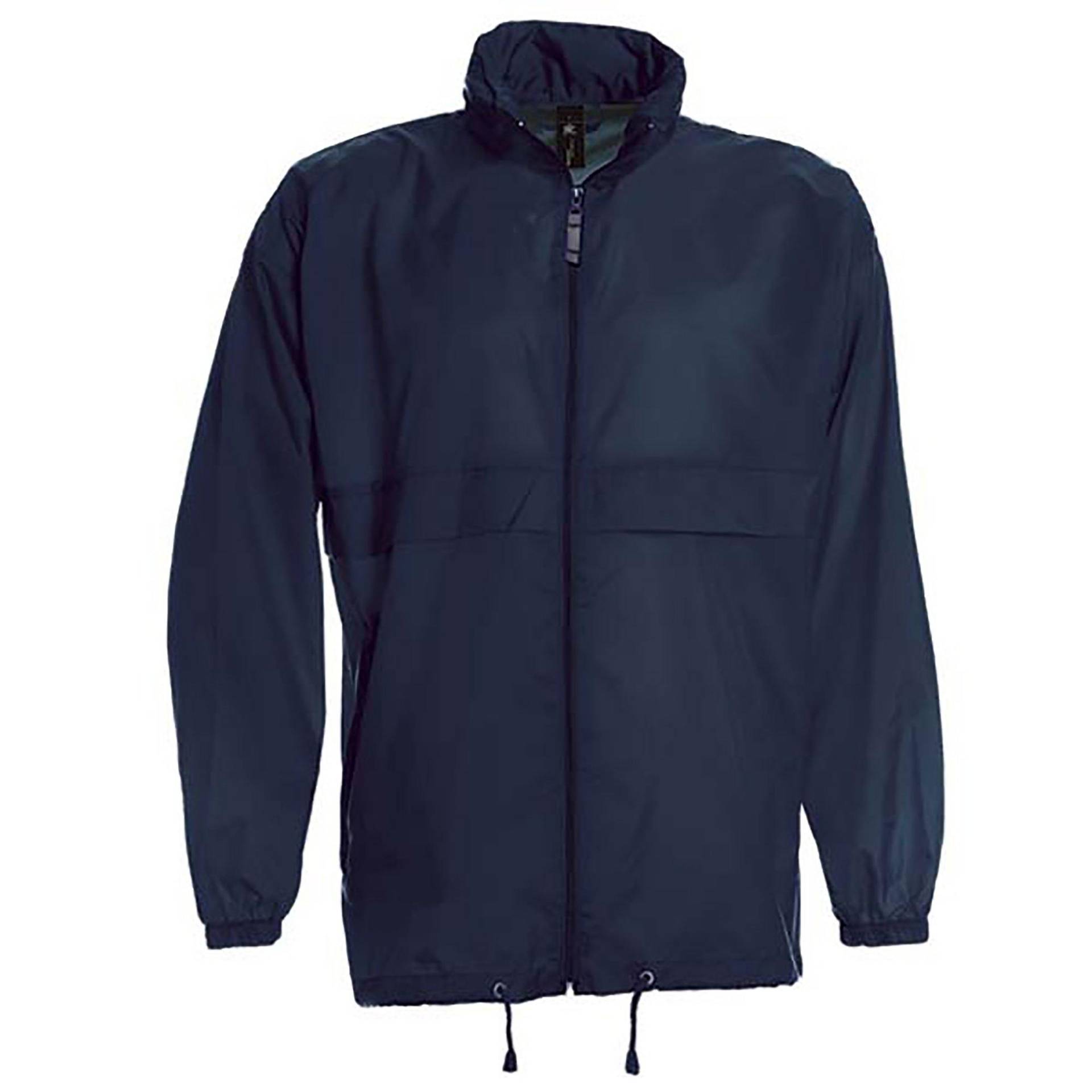 B&c Sirocco Leichte Jacke Herren Marine XXL von B and C