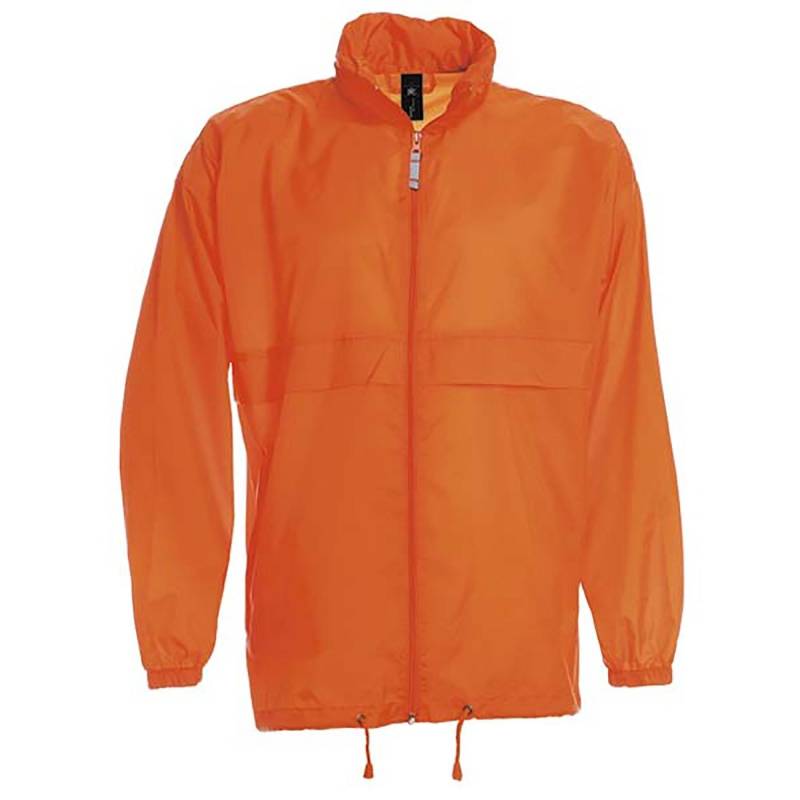 B&c Sirocco Leichte Jacke Herren Orange L von B and C