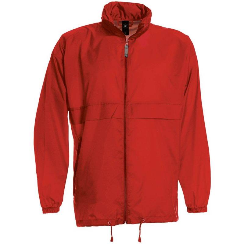 B&c Sirocco Leichte Jacke Herren Rot Bunt 3XL von B and C