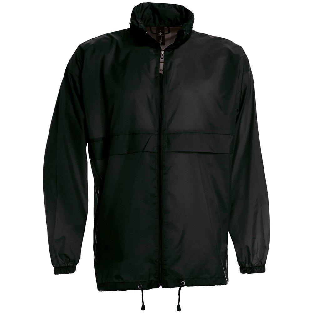 B&c Sirocco Leichte Jacke Herren Schwarz 3XL von B and C