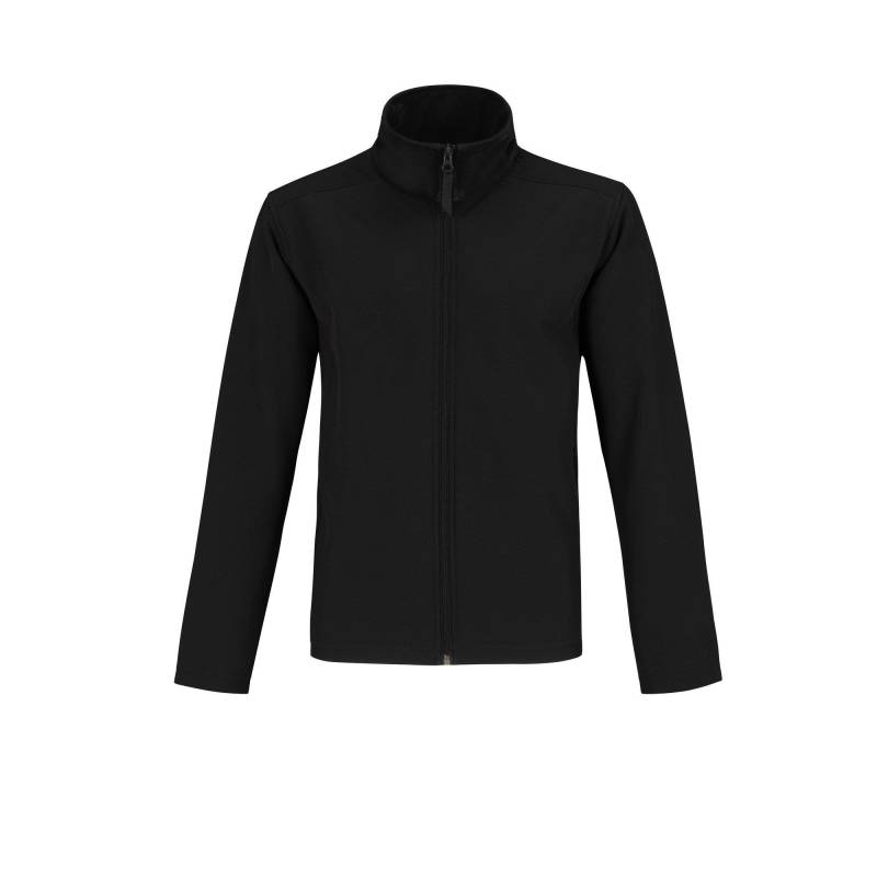 B&c Softshelljacke, Wasserabweisend, Zweilagig Herren Schwarz L von B and C