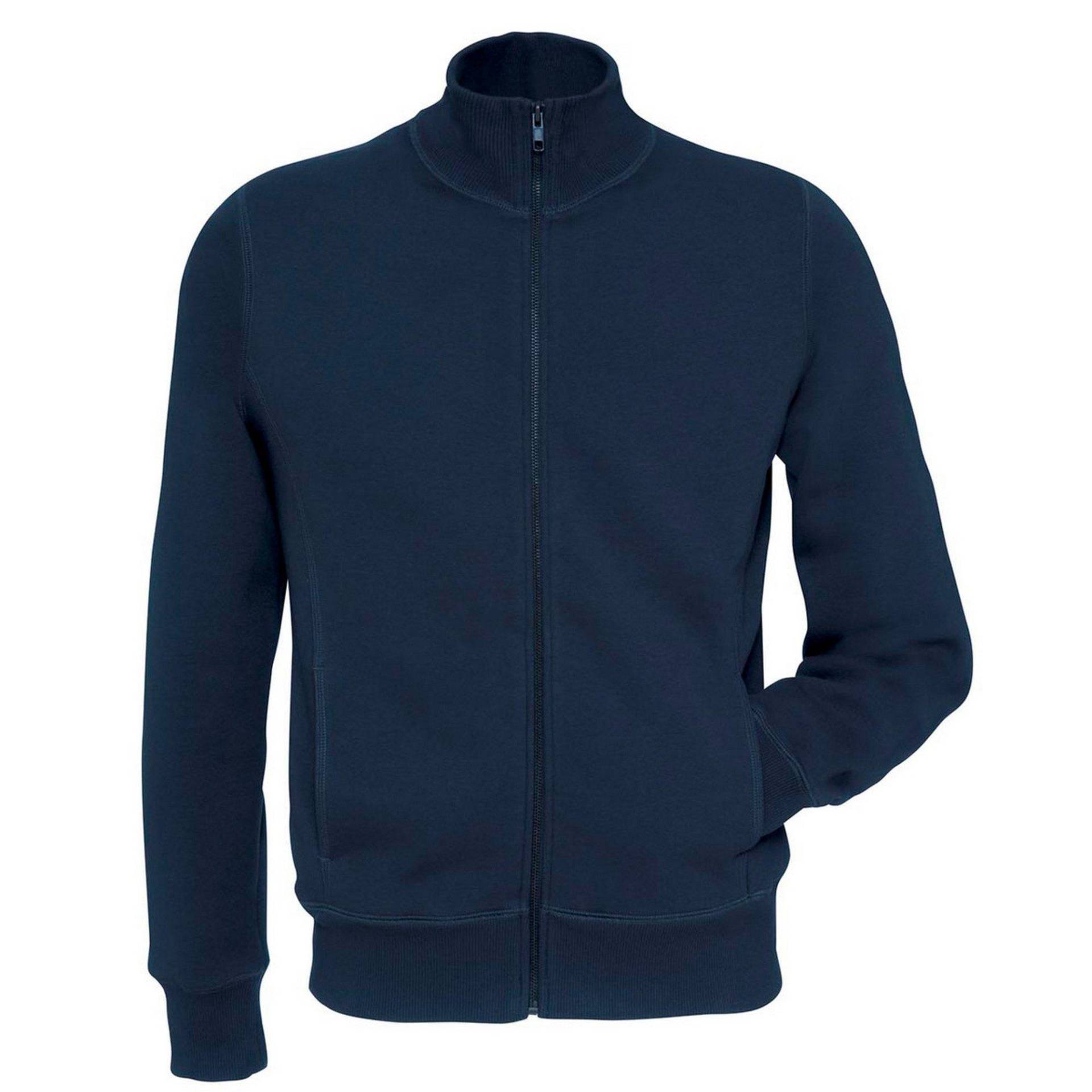 B&c Spider Sweater Jacke Herren Marine L von B and C