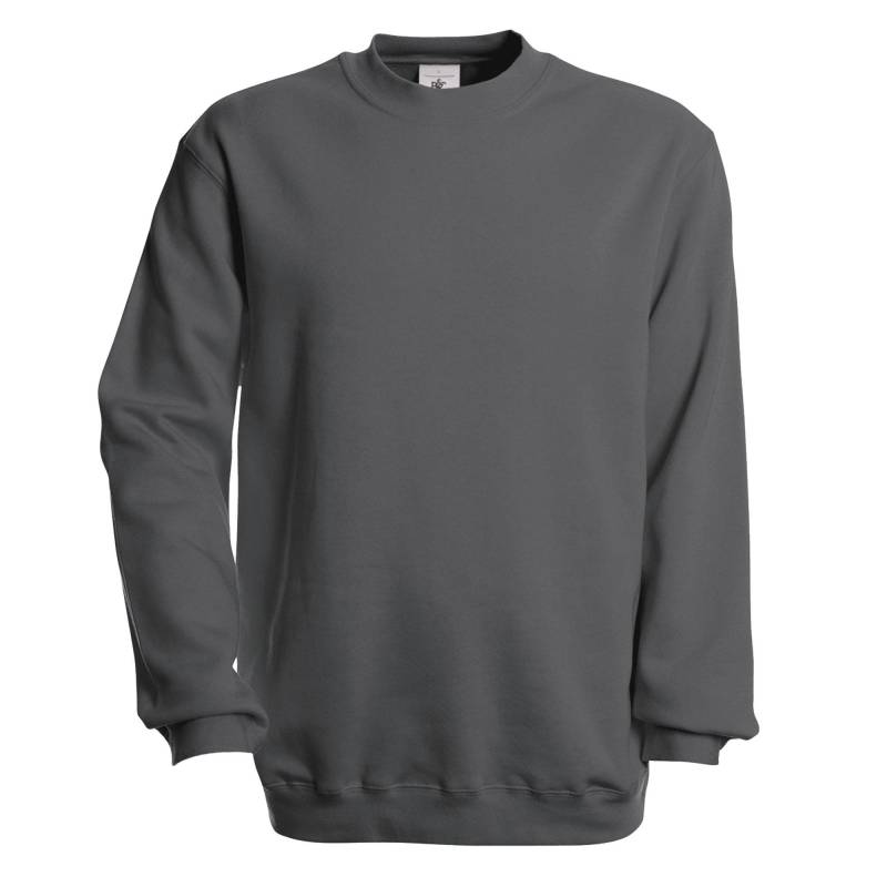 B&c Sweatshirt Mit Rundhalsausschnitt Damen Grau L von B and C