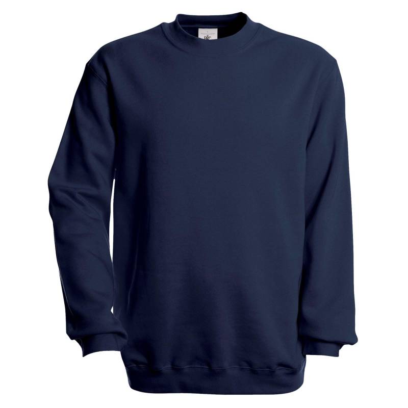 B&c Sweatshirt Mit Rundhalsausschnitt Damen Marine 3XL von B and C