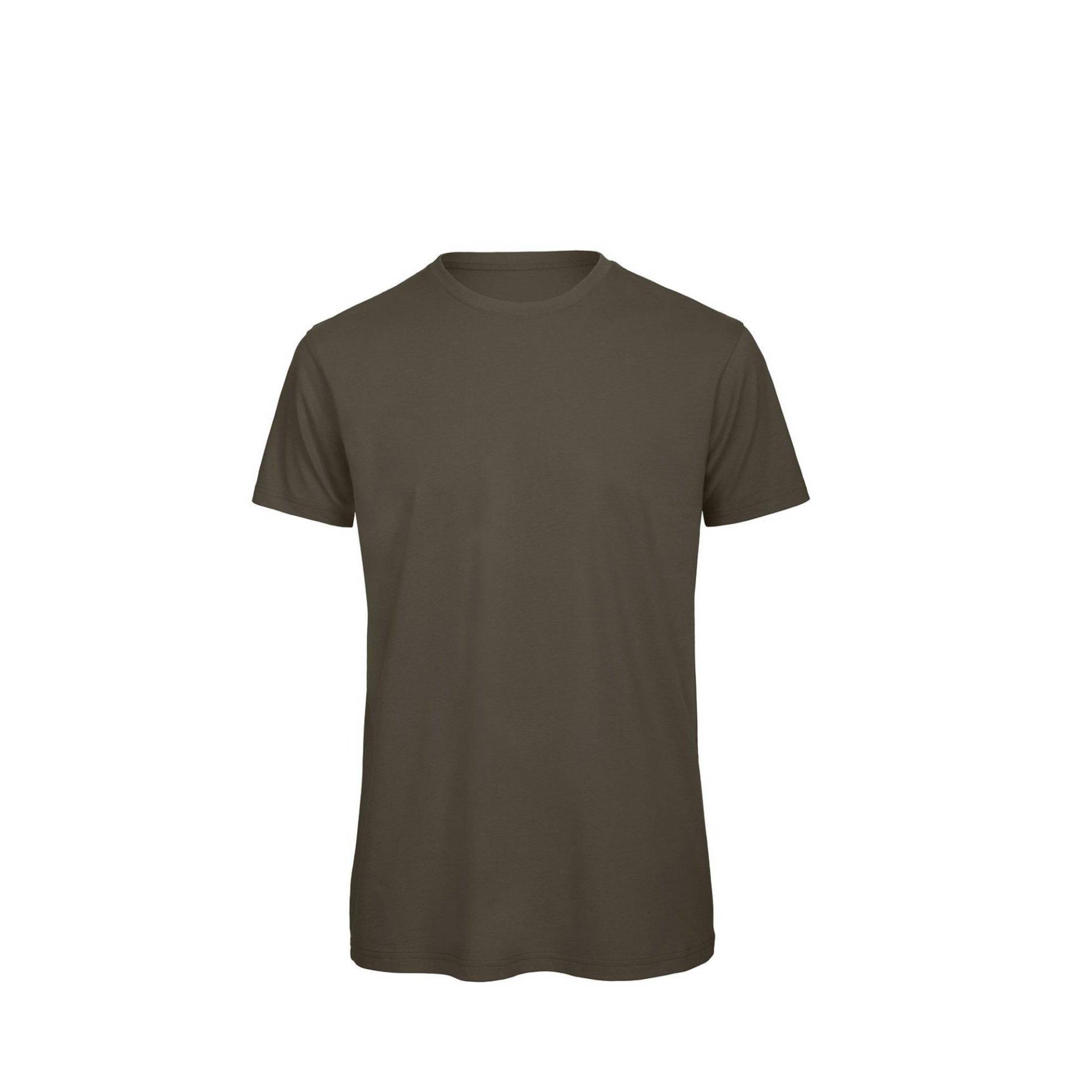 B&c Tshirt, Bio Herren Khaki L von B and C