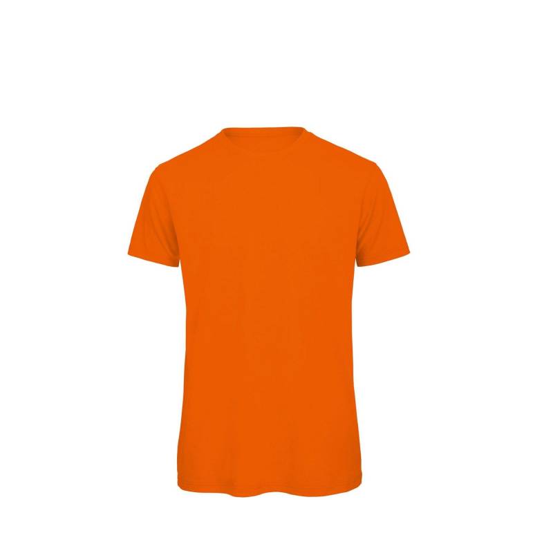 B and C - B&C TShirt, Bio, für Herren, Orange, Größe S von B and C