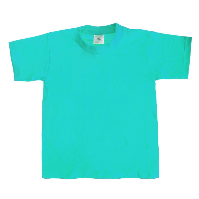 B&c Tshirt, Kurzarm Jungen Gletscherblau 12-14A von B and C