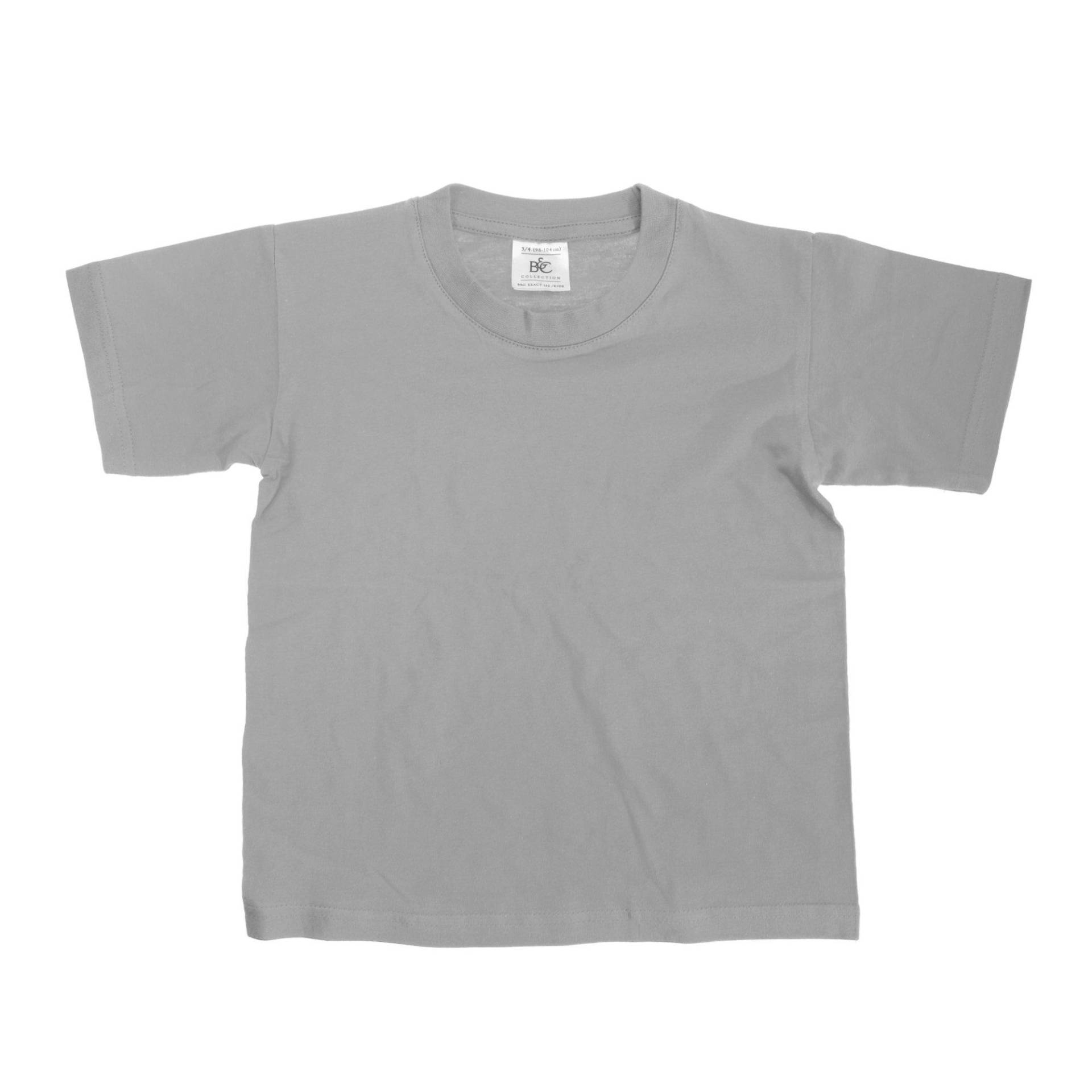 B and C - B&C TShirt, kurzarm, 12-14A, Grau von B and C