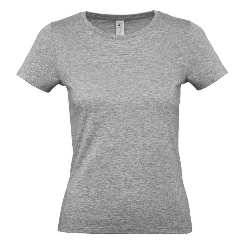 B&c Tshirt #e150 Damen Grau M von B and C