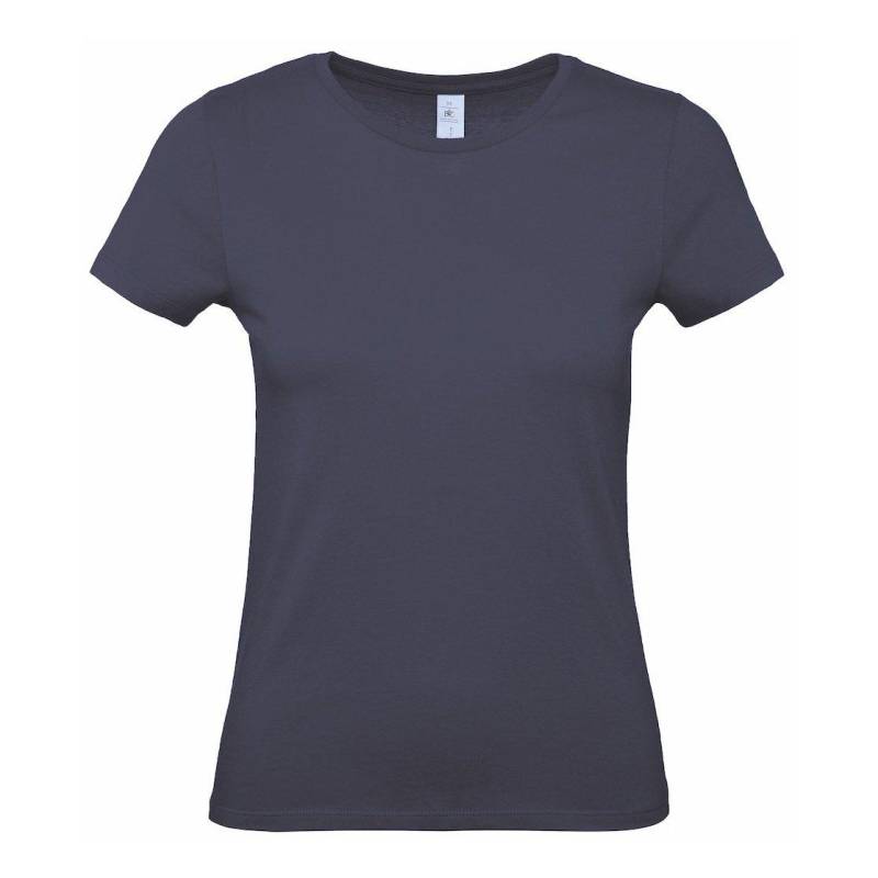 B and C - B&C TShirt #E150, für Damen, Marine, Größe XS von B and C