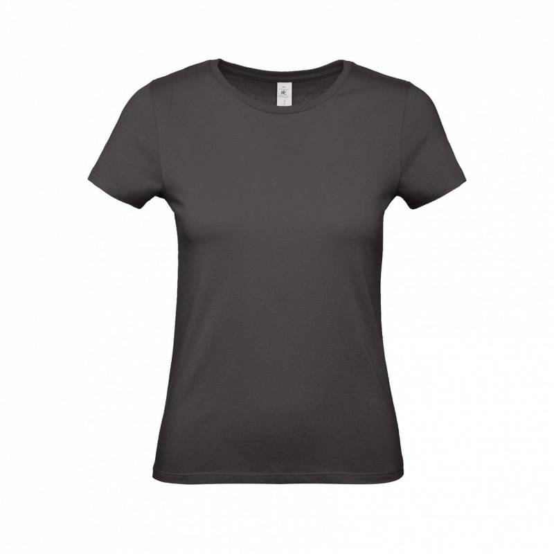 B&c Tshirt #e150 Damen Schwarz XS von B and C