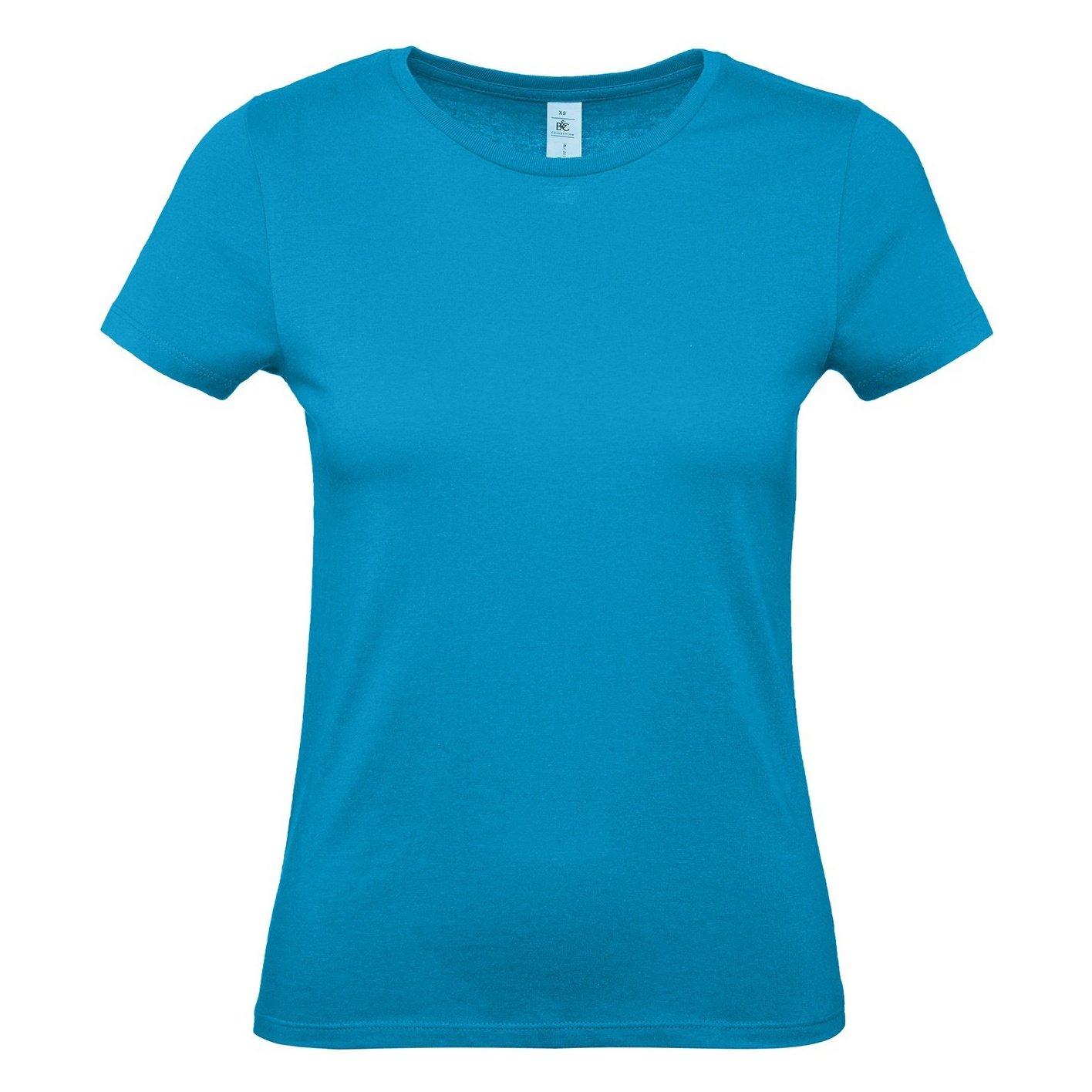 B&c Tshirt #e150 Damen Taubenblau M von B and C