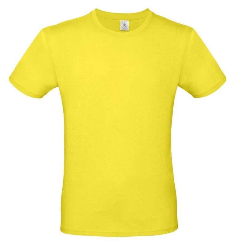 B&c Tshirt #e150 Herren Gelb Bunt S von B and C