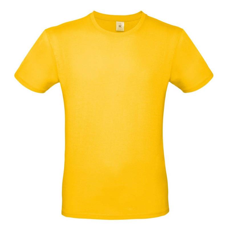 B&c Tshirt #e150 Herren Gold XS von B and C