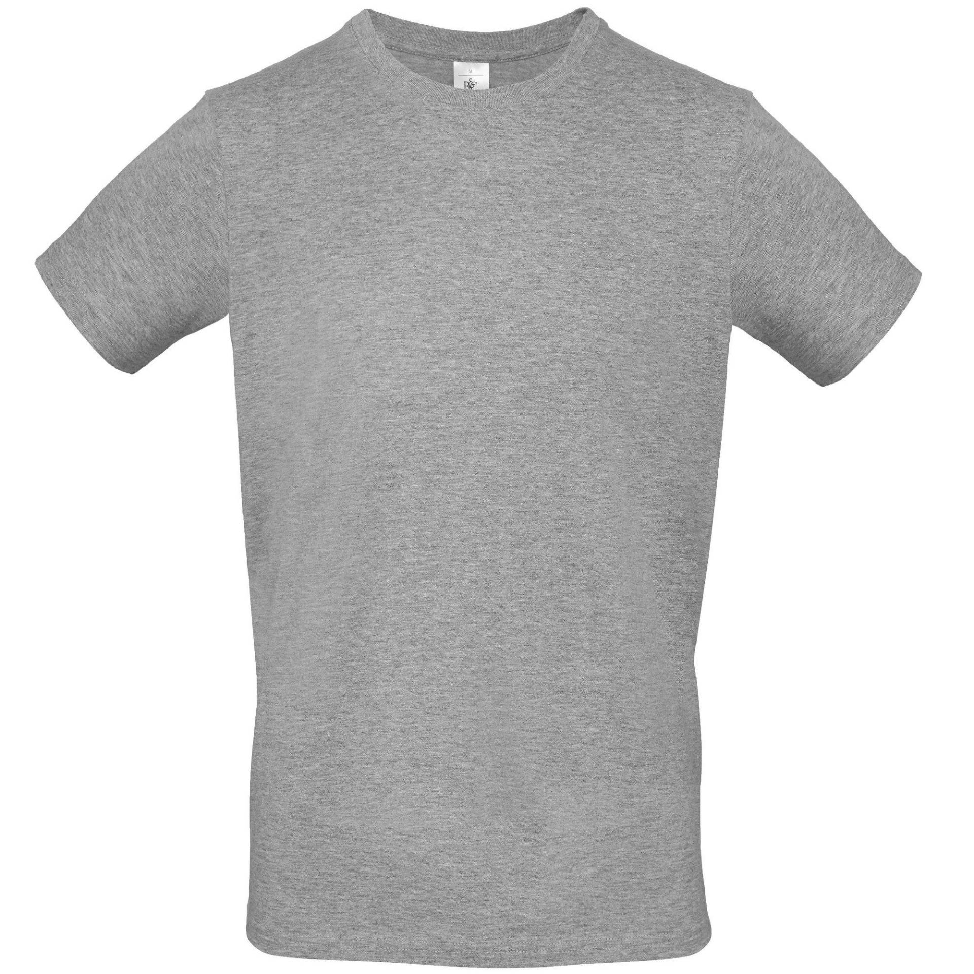 B&c Tshirt #e150 Herren Grau 3XL von B and C