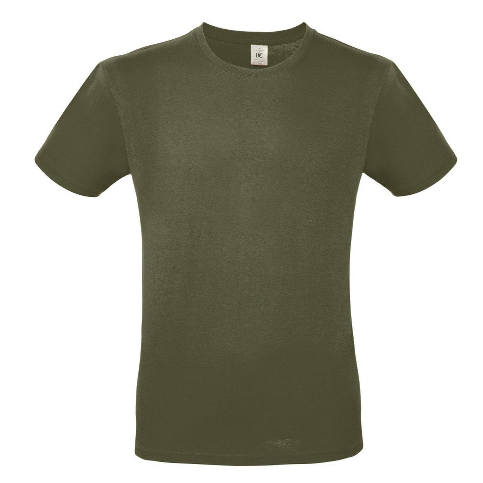 B and C - B&C TShirt #E150, für Herren, Khaki, Größe 3XL von B and C