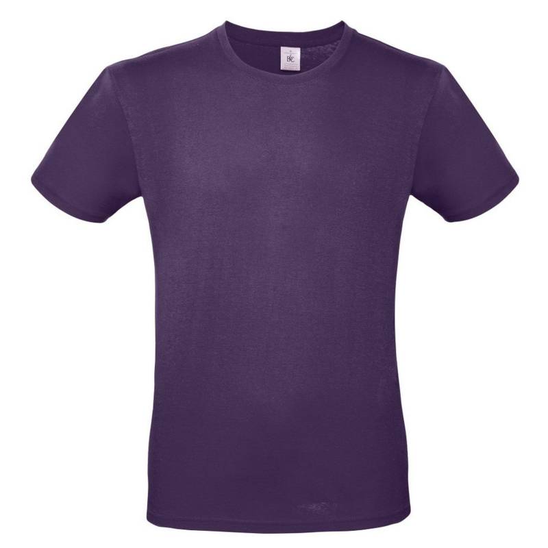 B&c Tshirt #e150 Herren Lila XL von B and C