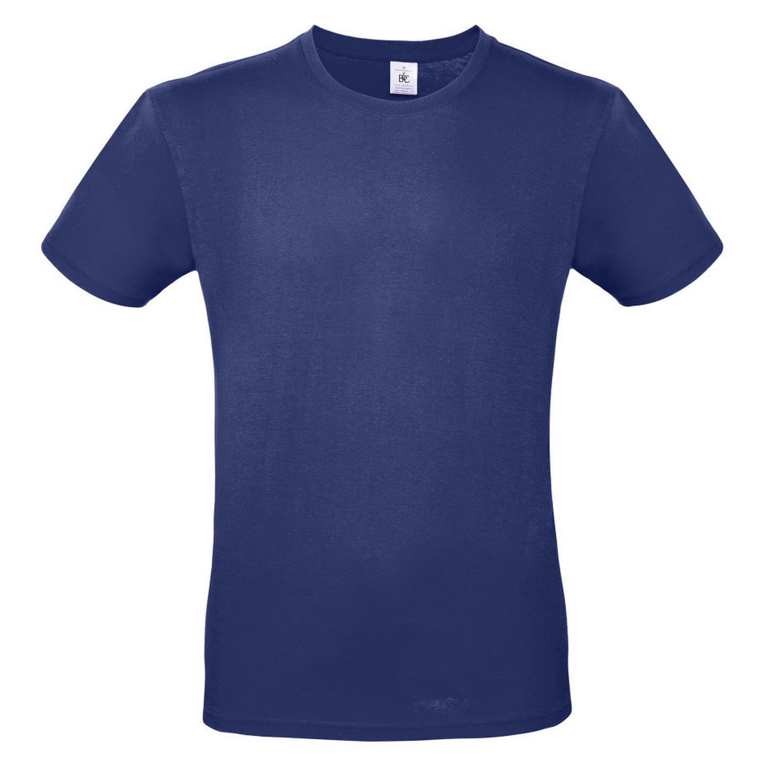 B&c Tshirt #e150 Herren Stahlblau M von B and C