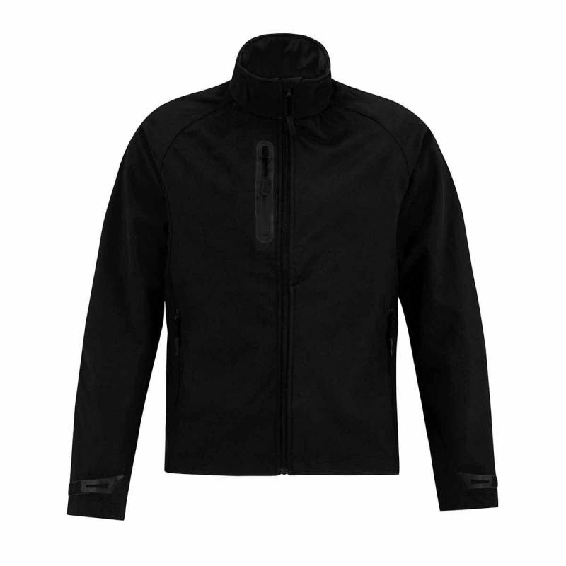 B&c Xlite Softshell Jacke Herren Schwarz 3XL von B and C