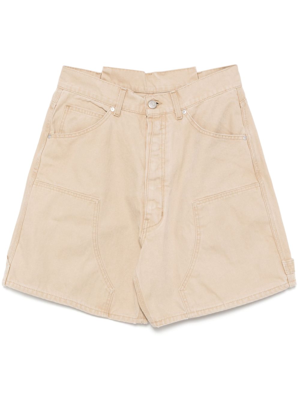 B1ARCHIVE Carpenter shorts - Neutrals von B1ARCHIVE