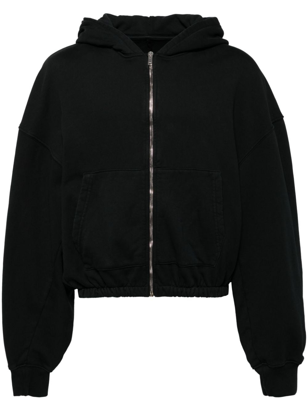 B1ARCHIVE logo patch hooded jacket - Black von B1ARCHIVE