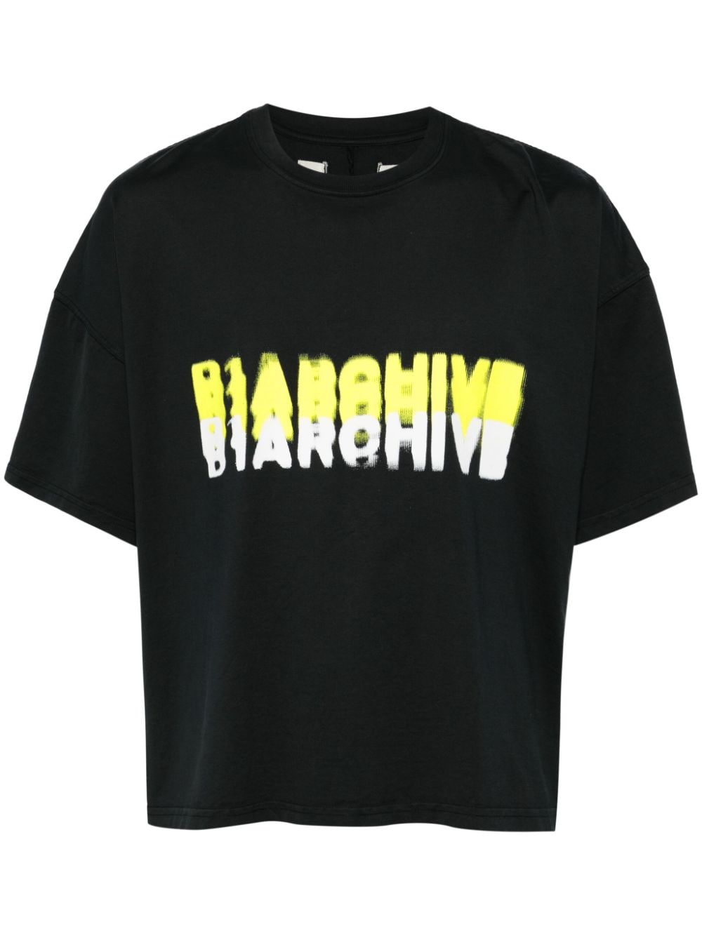 B1ARCHIVE logo-print T-shirt - Black von B1ARCHIVE