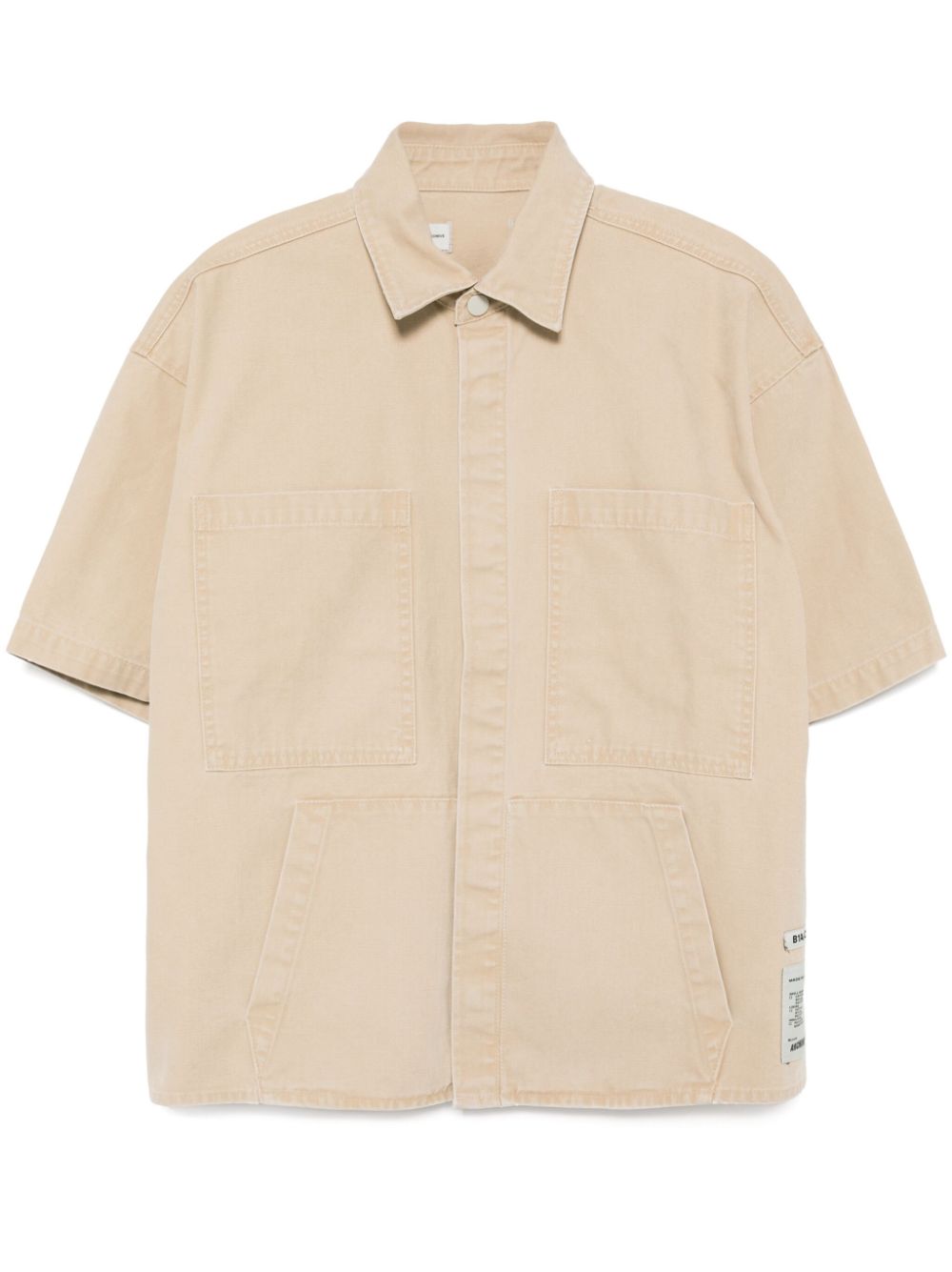 B1ARCHIVE workwear shirt - Neutrals von B1ARCHIVE