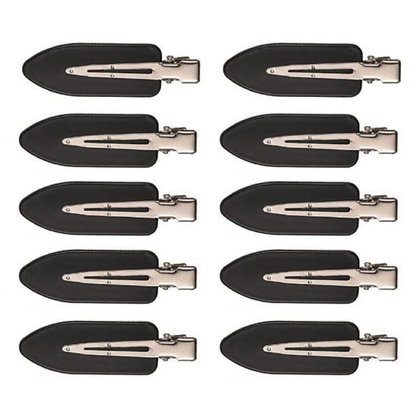 10x Professionelle Haarspangen - Schwarz Damen  ONE SIZE von B2X