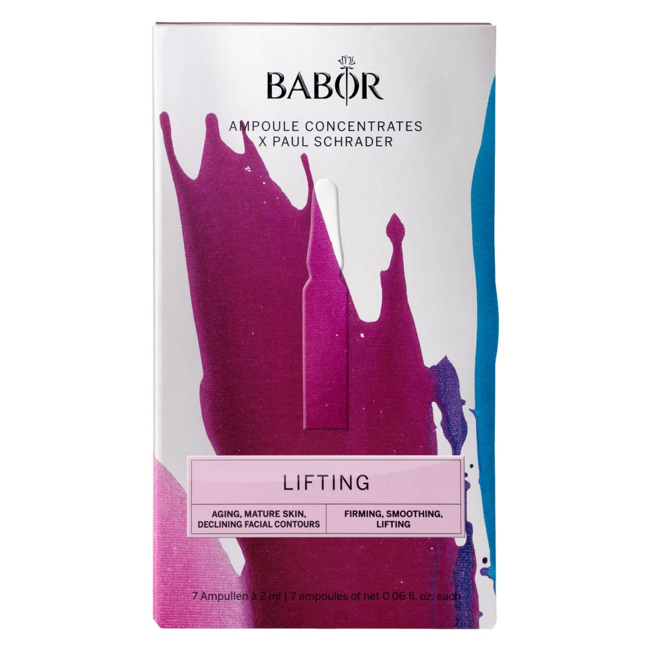 BABOR AMPOULE CONCENTRATES X PAUL SCHRADER Lifting von BABOR