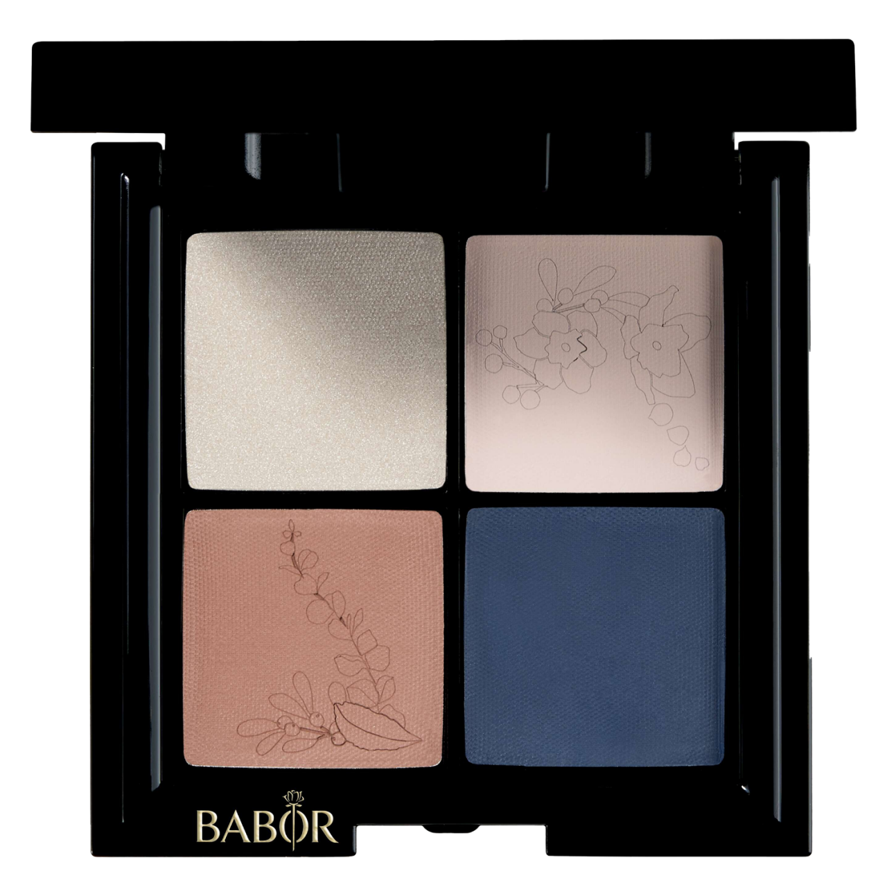 BABOR MAKE UP - Eye Shadow Quattro 06 Midnight Matte von BABOR