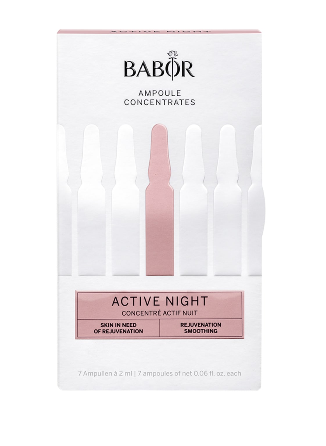 Babor Ampoule Concentrates Active Night Ampullen (7 x 2 ml) 14 ml von BABOR