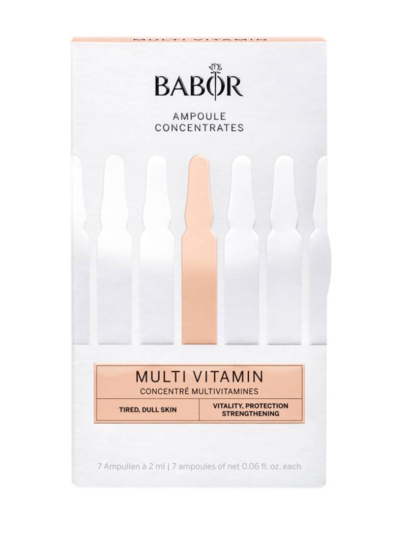 Babor Ampoule Concentrates Multi Vitamin Ampullen (7 x 2 ml) 14 ml von BABOR