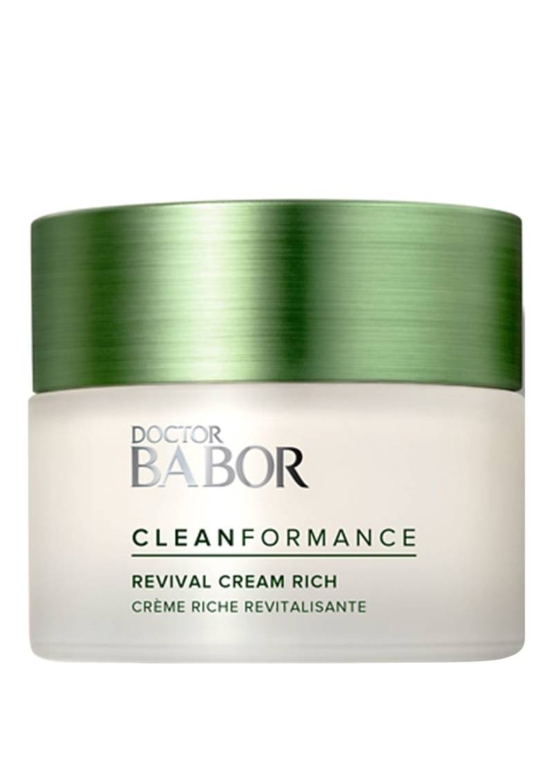 Babor Doctor Babor Clean Formance - Revival Cream Rich 50 ml von BABOR