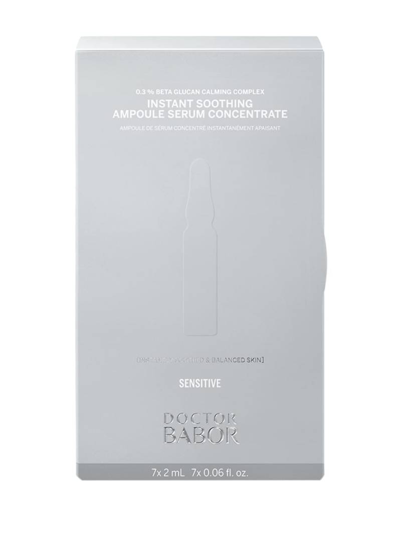 Babor Doctor Babor Instant Soothing Ampoule Serum Concentrate (7 x 2ml) 14 ml von BABOR