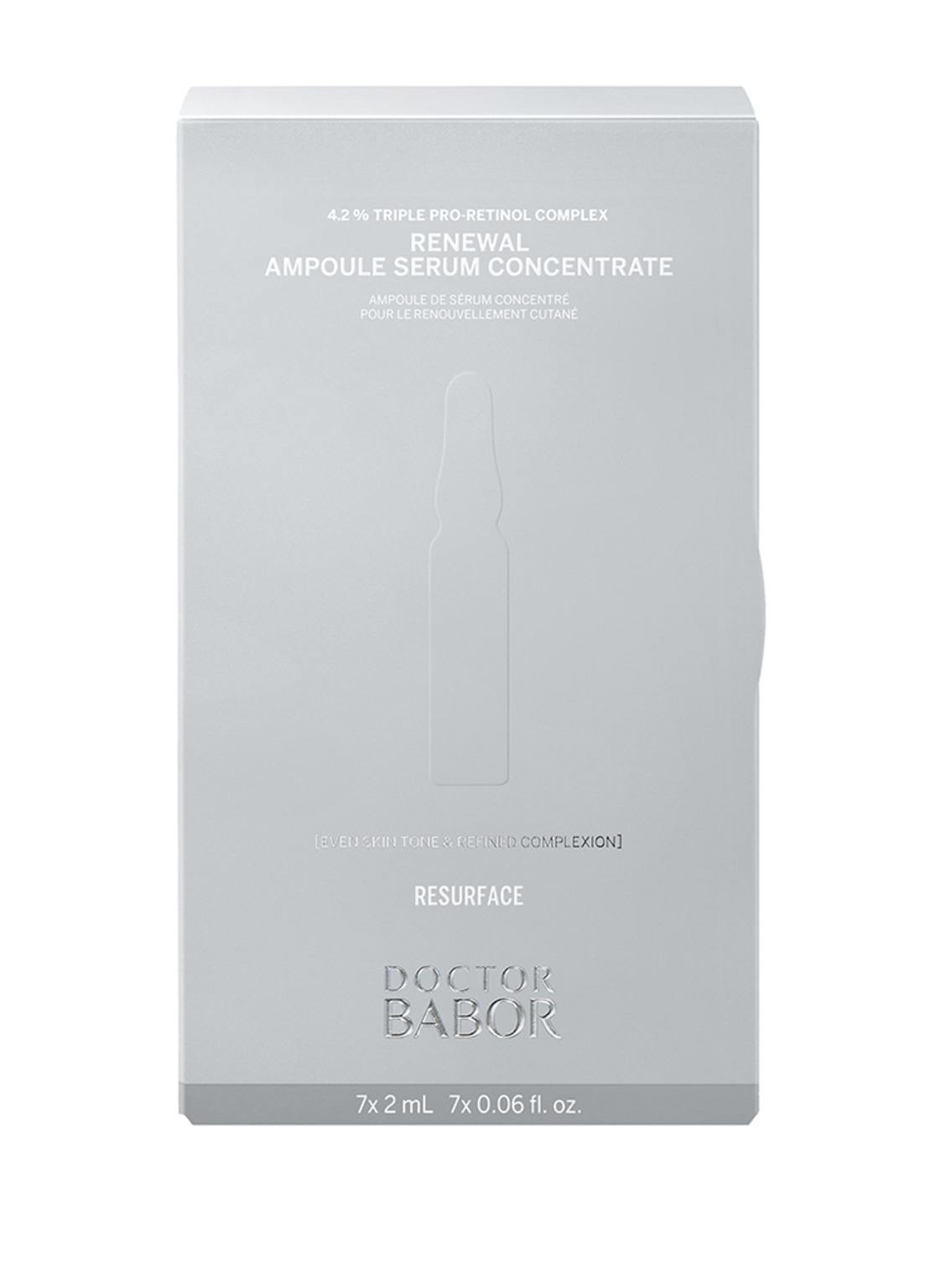 Babor Doctor Babor Resurface - Renewal Ampoule Serum Concentrate (7 x 2 ml) 14 ml von BABOR