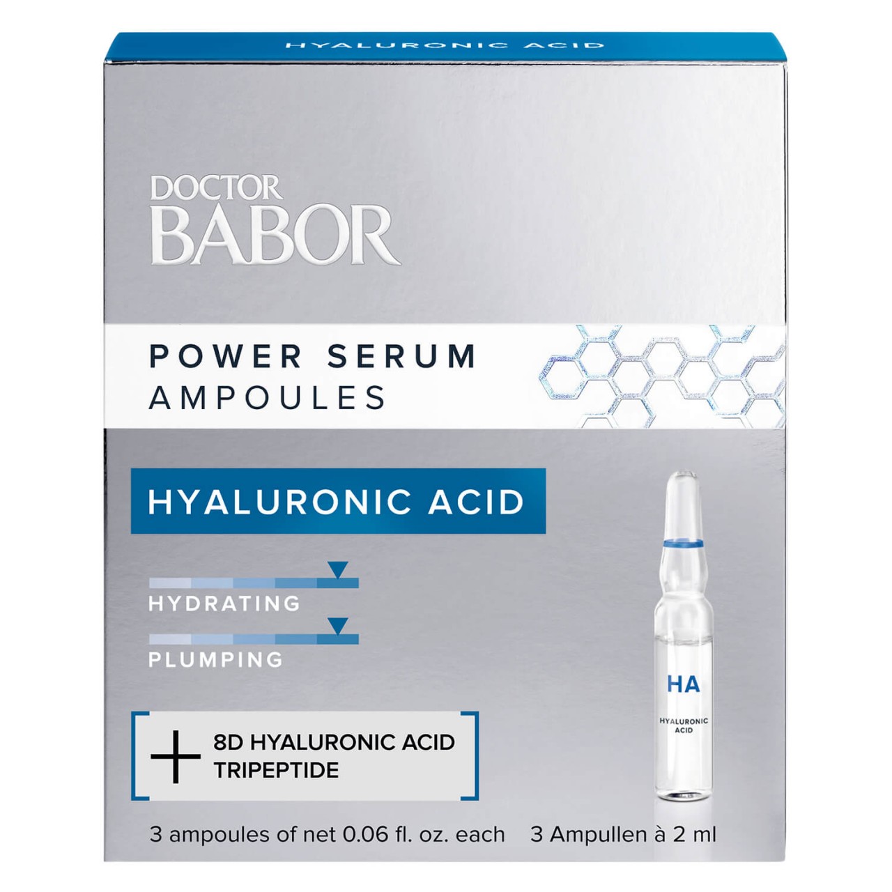 DOCTOR BABOR - Power Serum Ampoules Hyaluronic Acid von BABOR