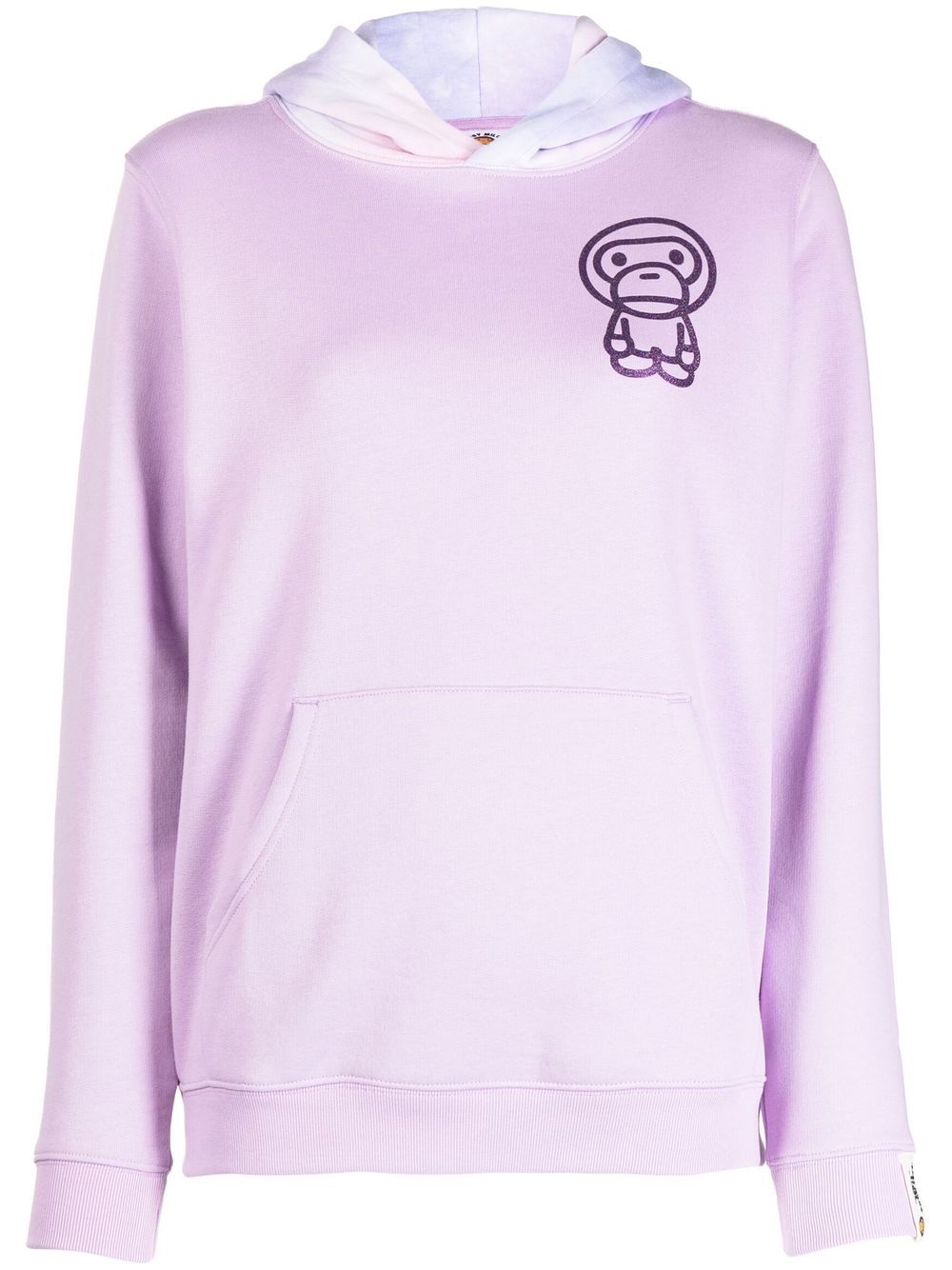 *BABY MILO® STORE BY *A BATHING APE® graphic-print pullover hoodie - Purple von *BABY MILO® STORE BY *A BATHING APE®